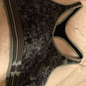 Blue Under Armor Sports Bra